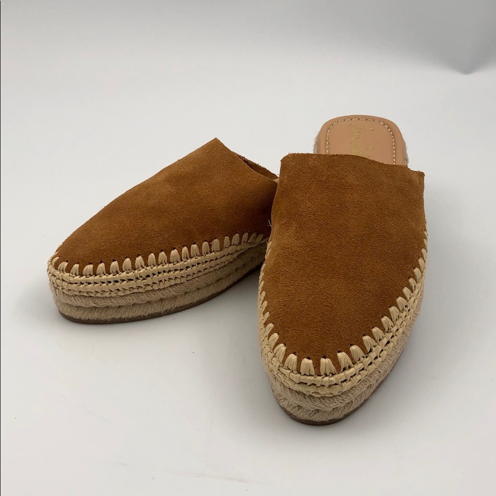 Sam Edelman Austin Suede Espadrille Mules